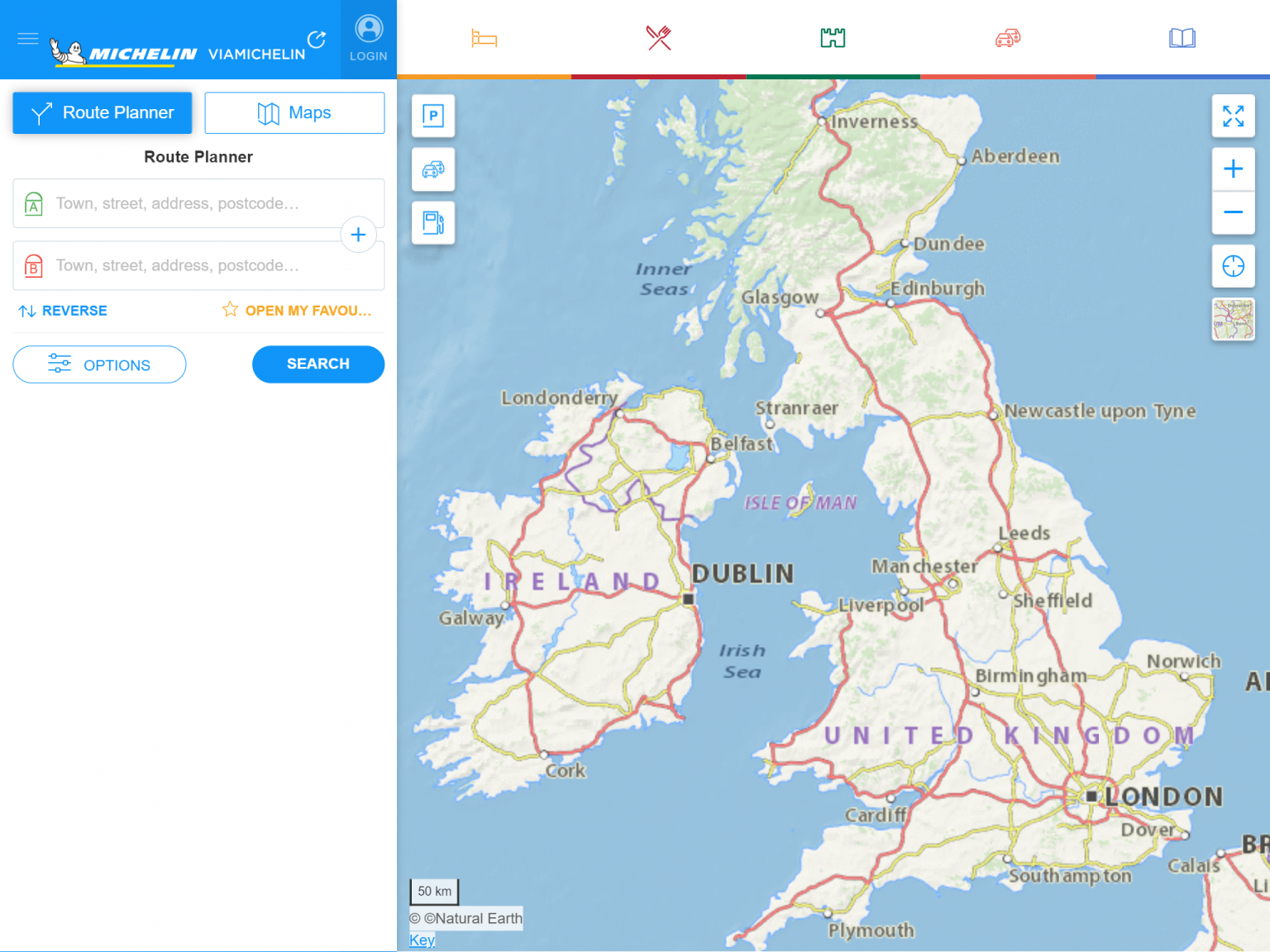 michelin trip maps